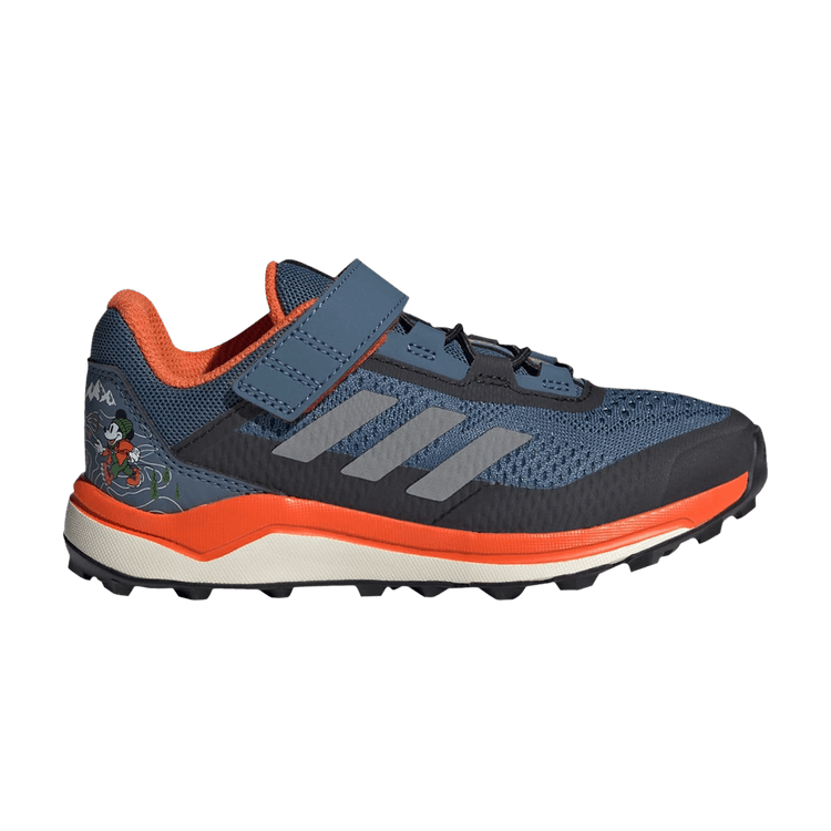 Disney x adidas Terrex Agravic Flow K 'Mickey Mouse - Wonder Steel' — Wonder Steel/Grey Three/Semi Impact Orange
