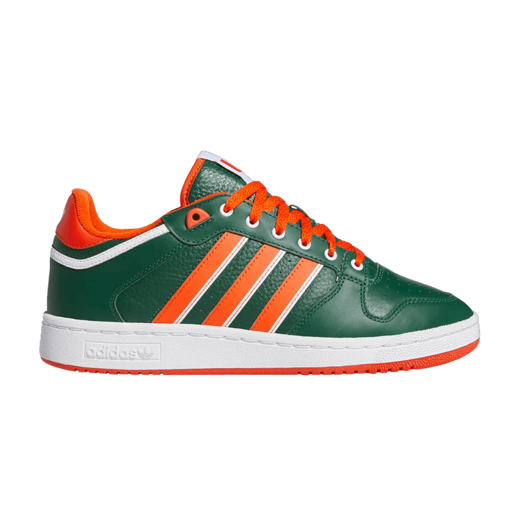 Adidas Centennial RM 'NCAA Pack - University of Miami' — Dark Green/Collegiate Orange/Cloud White