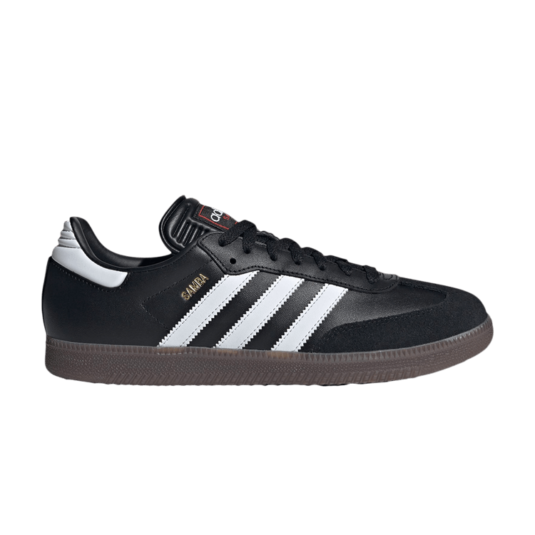 adidas Samba Indoor 'Black White Gum' — Core Black/Cloud White/Vivid Red