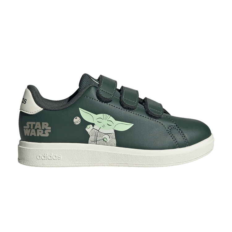 Star Wars x adidas Advantage C 'Grogu' — Legend Ivy/Off White/Mist Jade