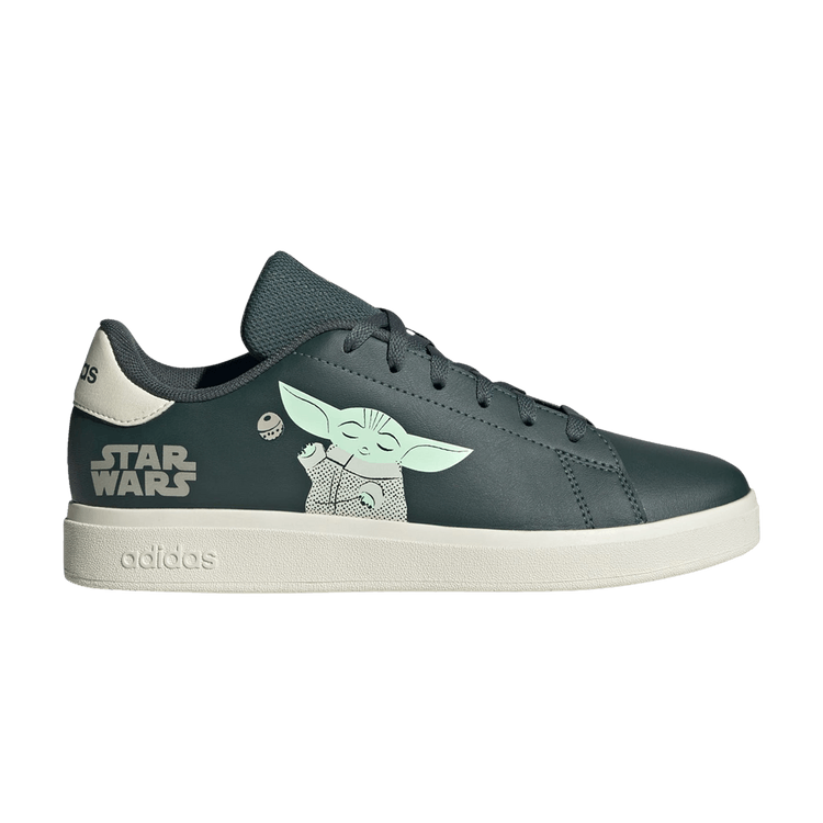 Star Wars x adidas Advantage J 'Grogu' — Legend Ivy/Off White/Mist Jade