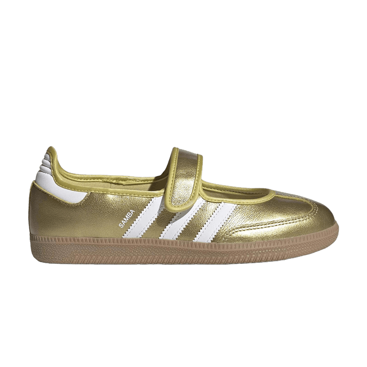 adidas Wmns Samba Jane 'Gold Metallic White' — Gold Metallic/Footwear White/Gum Four