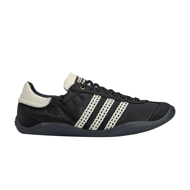 Wales Bonner x adidas Karintha 'Black White' — Core Black/Dark Brown/Crew White