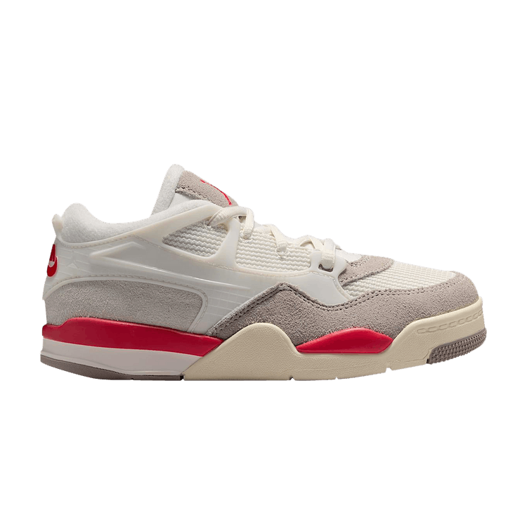 Air Jordan 4 RM PS 'Fire Red' — Sail/College Grey/Coconut Milk/Fire Red