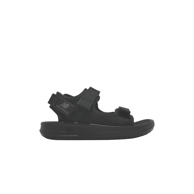 New Balance 750 Sandal Toddler Wide 'Triple Black' — Black/Black