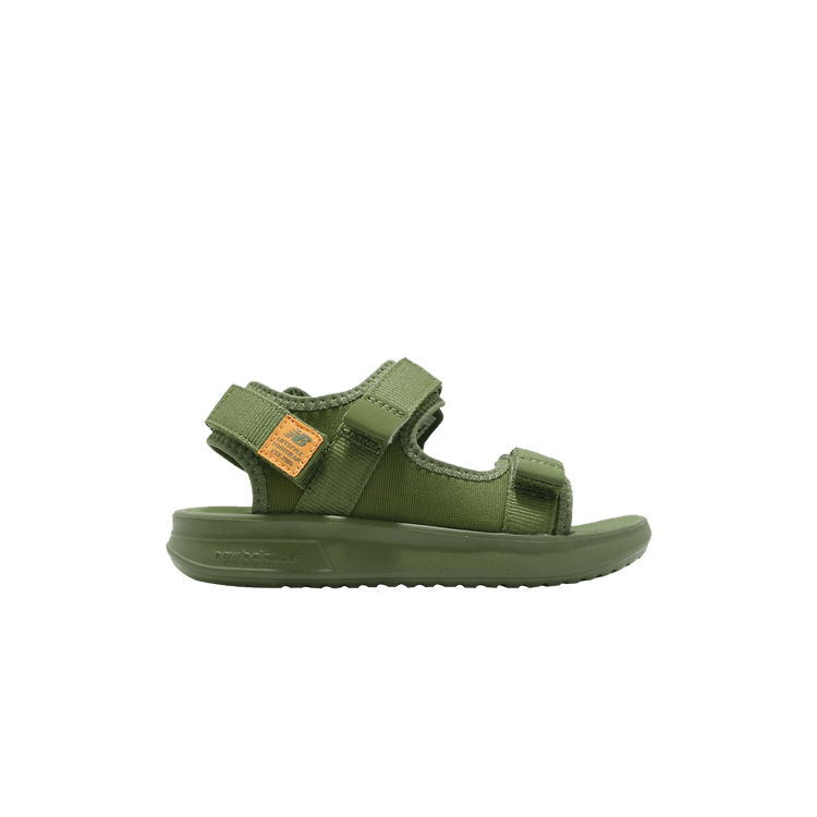 New Balance 750 Sandal Toddler Wide 'Khaki' — Khaki/Orange