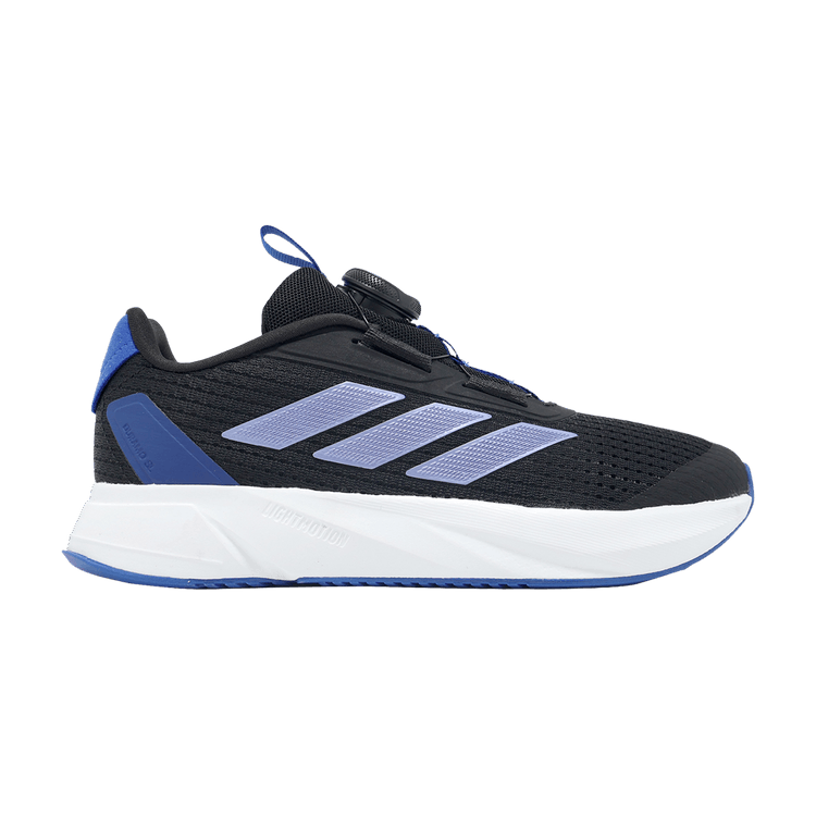 Adidas Duramo SL BOA K 'Black Blue Spark' — Core Black/Blue Spark Metallic/Cloud White
