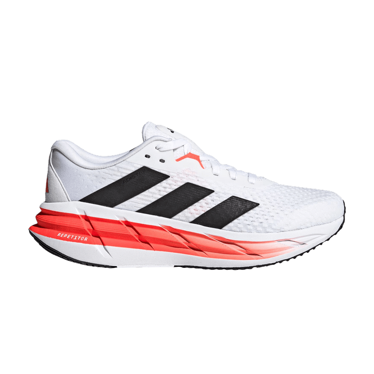 Adidas Adistar 3 'White Black Solar Red' — Cloud White/Core Black/Solar Red