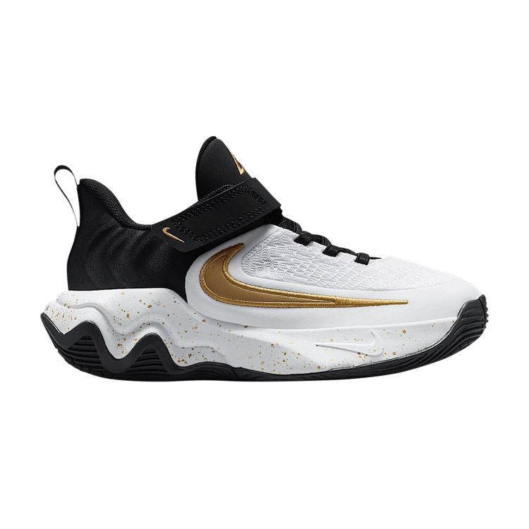 Nike Giannis Immortality 4 PS 'Black White Metallic Gold' — Black/White/Metallic Gold