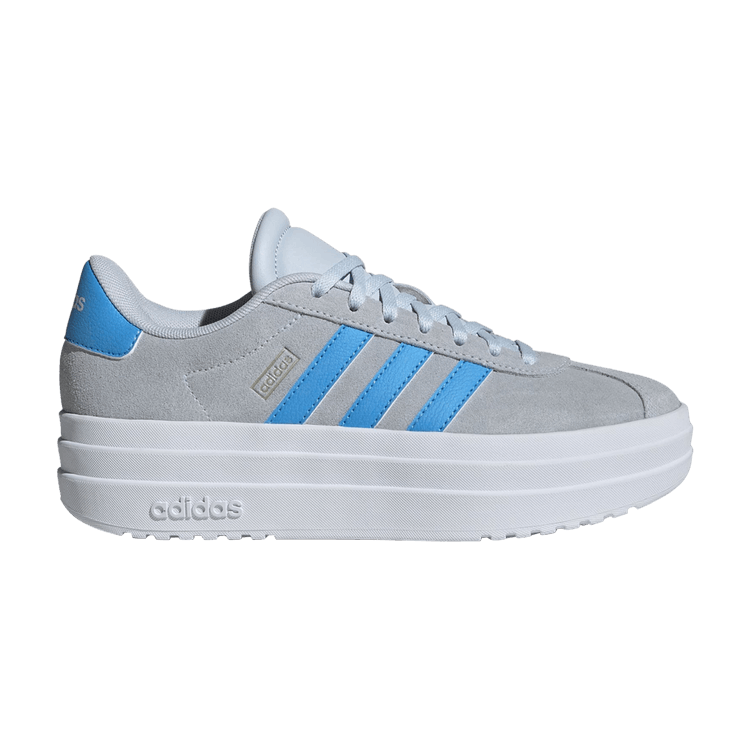 Adidas VL Court Bold J 'Halo Blue Burst' — Halo Blue/Blue Burst/Cyber Metallic
