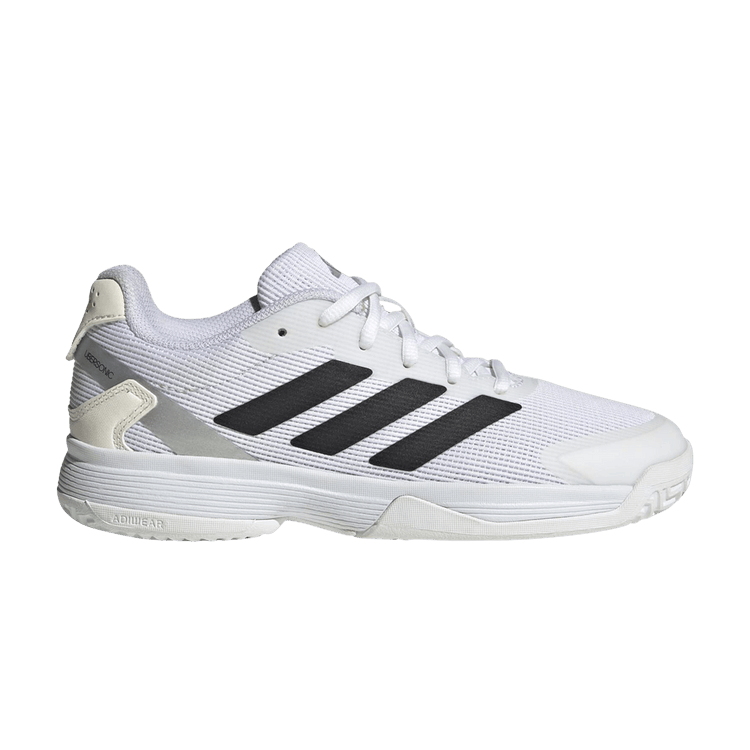 Adidas Adizero Ubersonic J 'White Black Silver Metallic' — Cloud White/Core Black/Silver Metallic