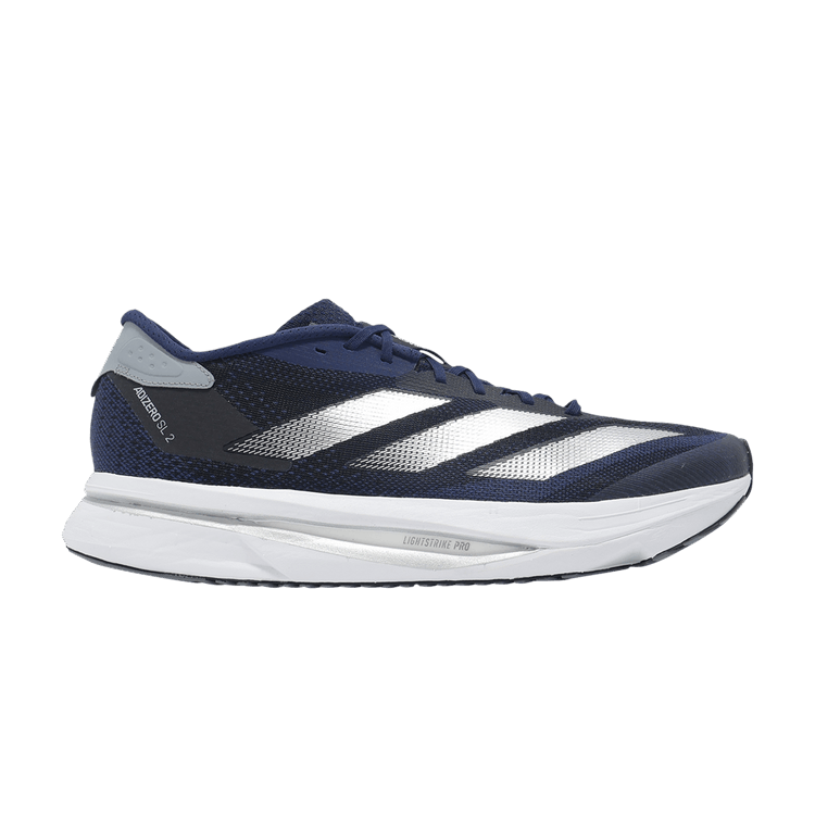 Adidas Adizero SL2 'Dark Blue Silver Metallic' — Dark Blue/Silver Metallic/Halo Silver