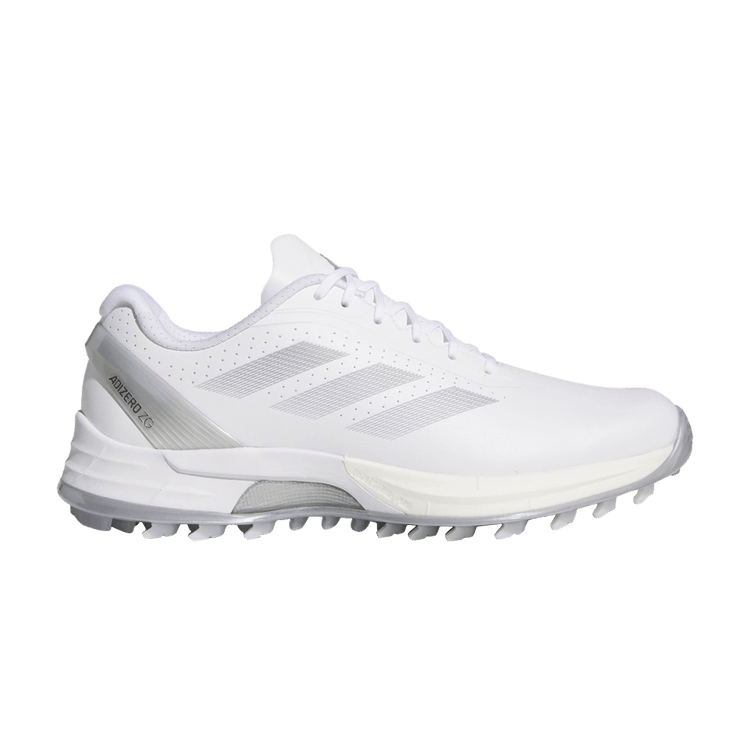 adidas Wmns Adizero ZG Spikeless Golf 'White Silver Metallic' — Cloud White/Grey Three/Silver Metallic