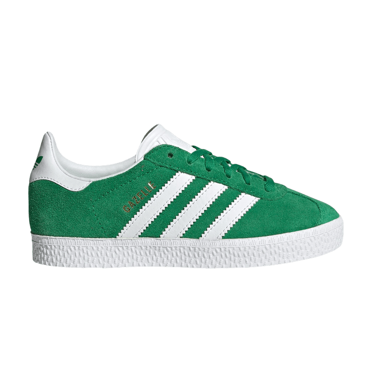 Adidas Gazelle C 'Green White' — Green/Cloud White/Gold Metallic