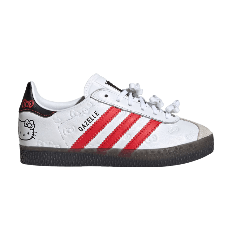 Hello Kitty x adidas Gazelle C '50th Anniversary' — Cloud White/Red/Core Black