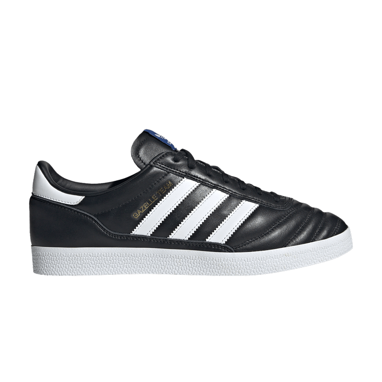 adidas Gazelle Team 'Black White' — Core Black/Footwear White/Blue