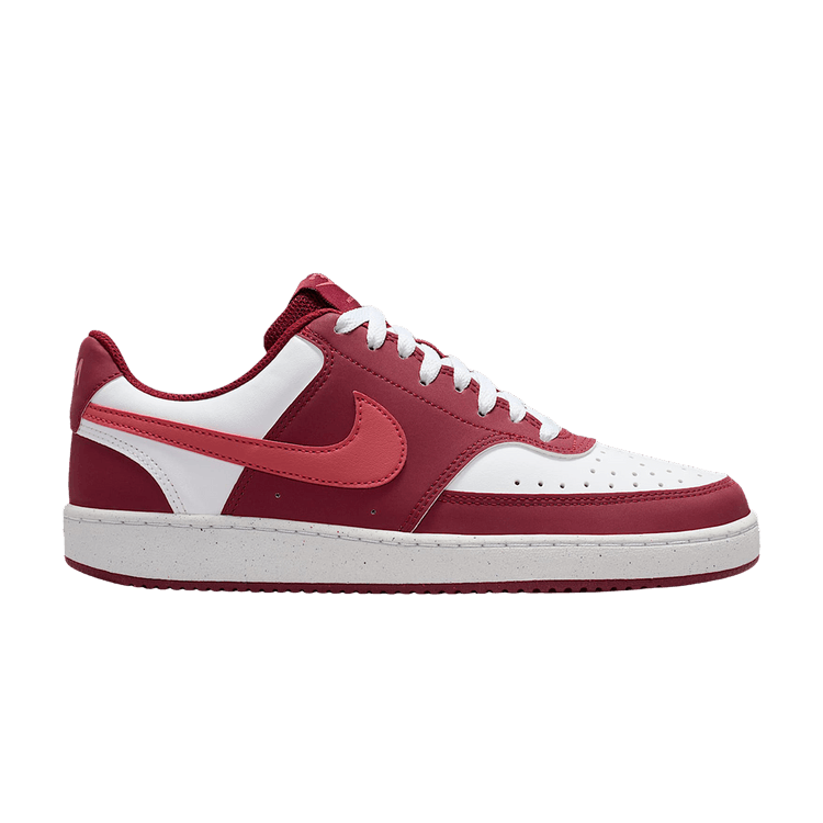 Nike Wmns Court Vision Low 'Team Red White Adobe' — Team Red/White/Adobe