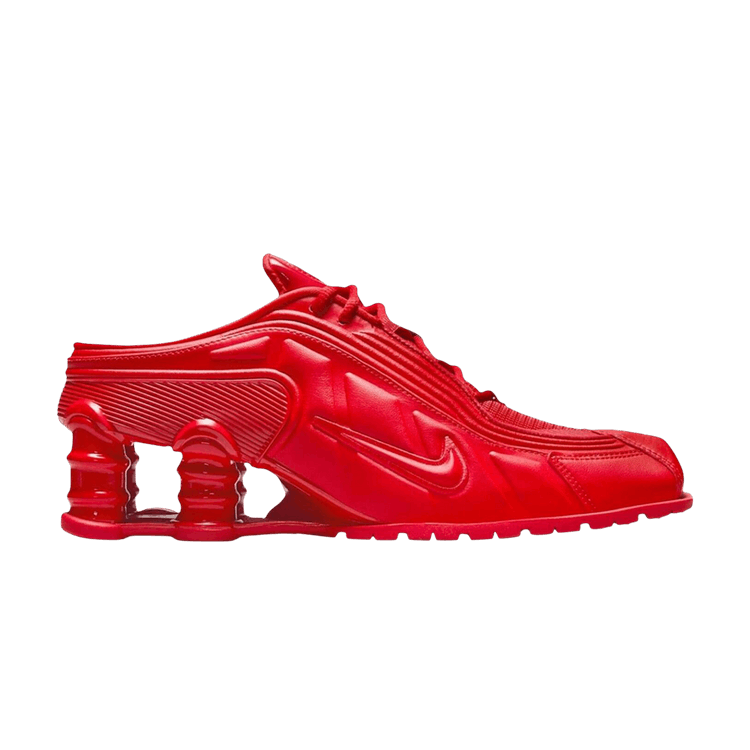 Martine Rose x Nike Wmns Shox Mule MR4 'Fire Red Black' — Fire Red/Black