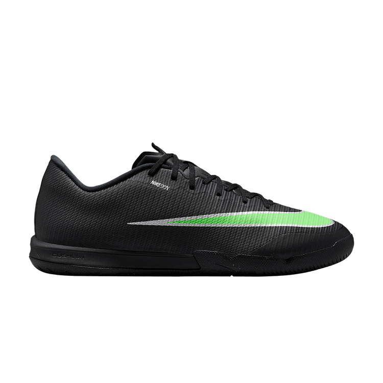 Nike Mercurial Vapor 17 Academy IC Low 'Black Illusion Green' — Black/Black/Illusion Green
