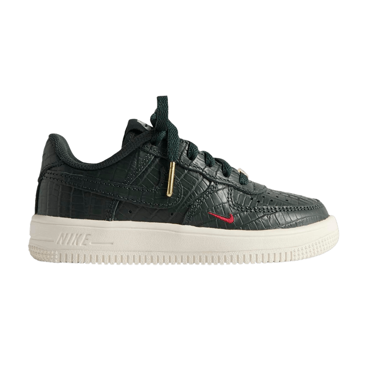 Kith x Nike Air Force 1 Low PS 'Black Spruce' — Black Spruce/Phantom/Varsity Red