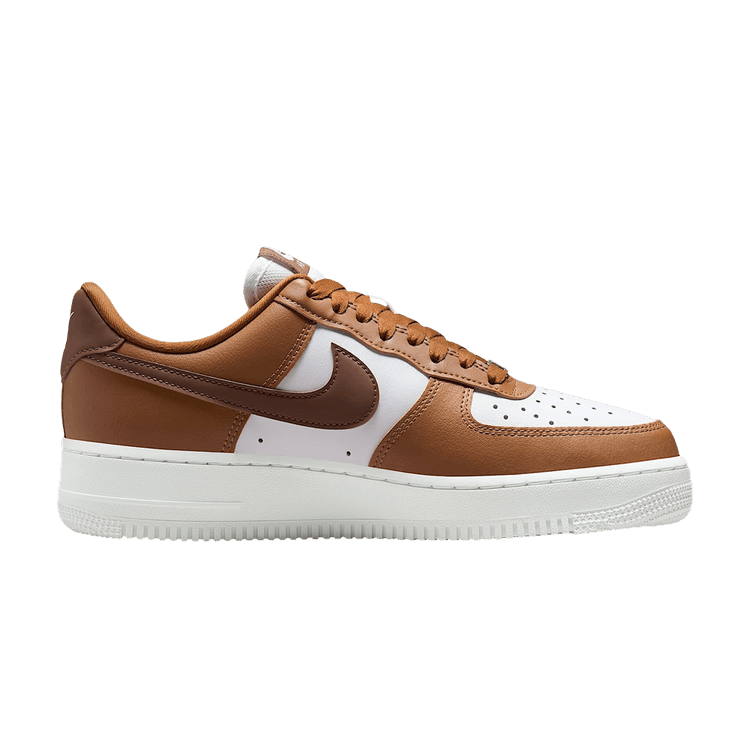 Nike Wmns Air Force 1 '07 'Hazelnut White' — Hazelnut/White/Metallic Silver/Fauna Brown
