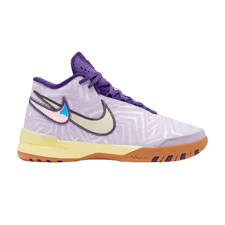 Nike Zoom LeBron NXXT Genisus LE EP 'LA Lakers' — Amethyst Tint/Alabaster
