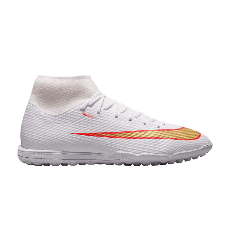 Nike Mercurial Superfly 11 Academy TF High 'White Bright Crimson Blur' — White/Bright Crimson/Blur