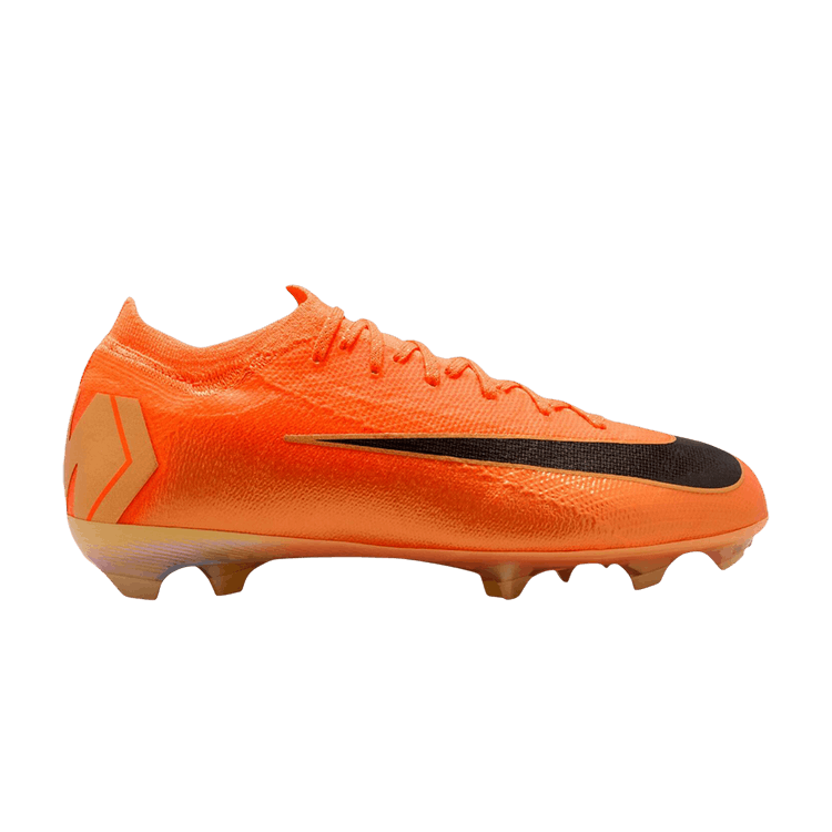 Nike Zoom Mercurial Vapor 16 Elite FG GS 'Déjà Vu — Total Orange/Metallic Vivid Gold