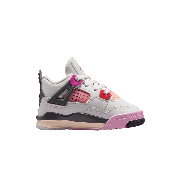 Air Jordan 4 Retro TD 'Comic' — Off White/Anthracite/Neutral Grey/Fire Pink/Light Arctic Pink/Muslin