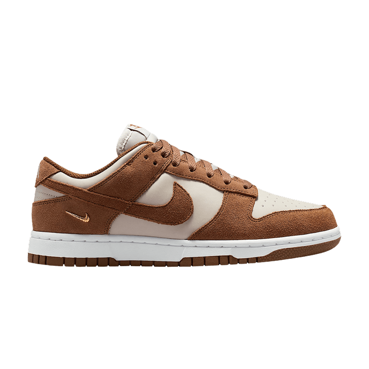 Nike Wmns Dunk Low Suede 'Light British Tan Cream White' — Light British Tan/Cream Ii/White/Light British Tan