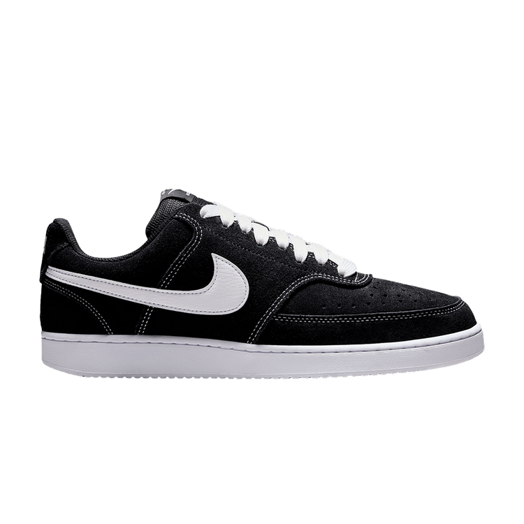 Nike Court Vision Low FL 'Black White' — Black/White