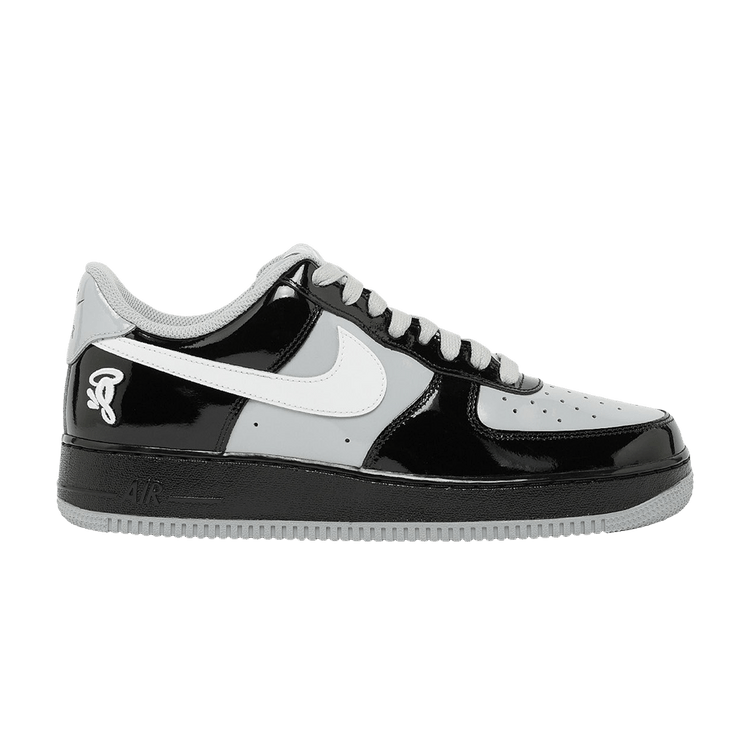 Central Cee x Nike Air Force 1 Low 'Black White Smoke Grey' — Black/White/Smoke Grey
