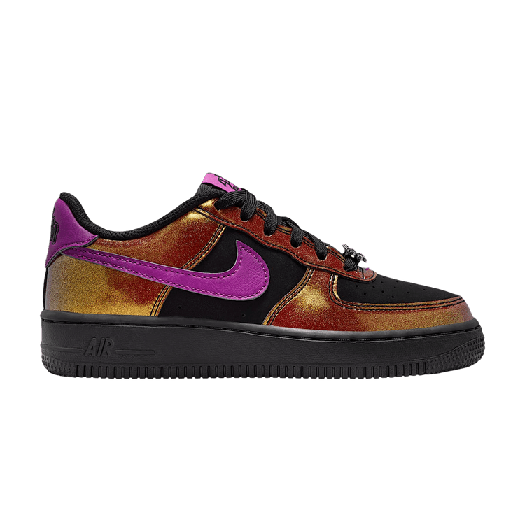 Nike Air Force 1 Lv8 GS 'Black Bold Berry' — Black/Bold Berry