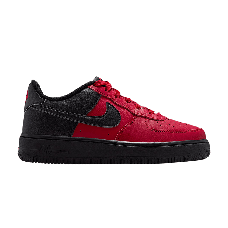 Nike Air Force 1 LV 8 GS 'Gym Red Black' — Gym Red/Summit White/Black