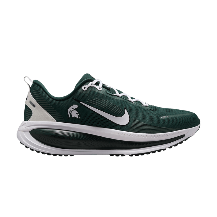 NCAA x Nike Vomero 18 'Michigan State' — Pro Green/Black-White