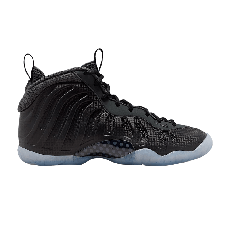 Nike Little Posite One GS 'Black/Black/Dark Smoke Grey/Black' — Black/Black/Dark Smoke Grey/Black