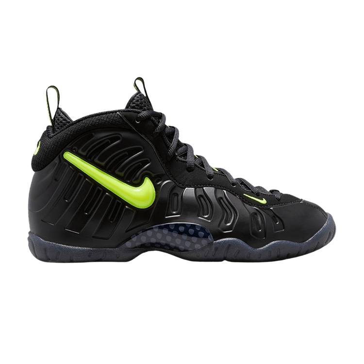 Nike Little Posite Pro GS 'Voltage' 2026 — Black/Voltage Yellow
