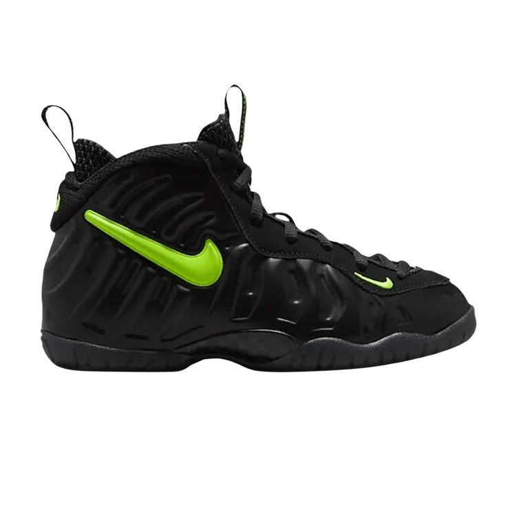 Nike Little Posite Pro PS 'Voltage' 2026 — Black/Voltage Yellow