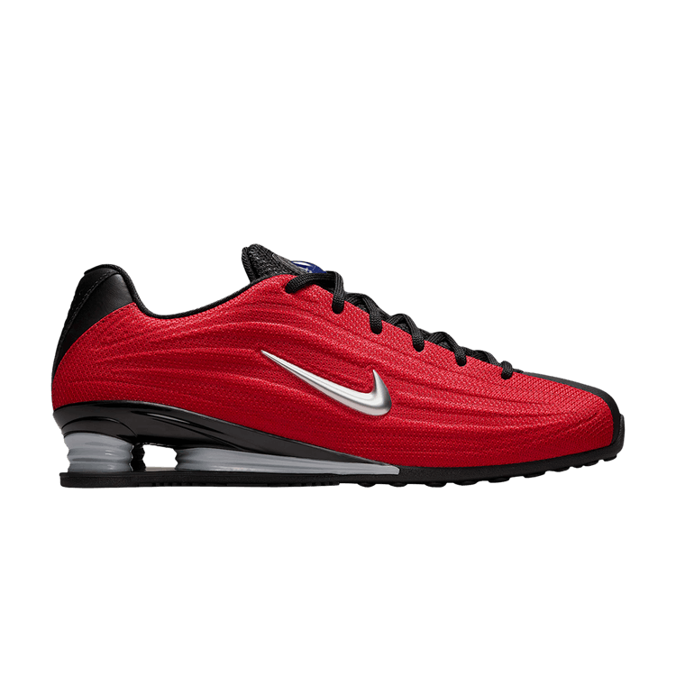 Nike Wmns Shox Z 'Fire Red Black' — Fire Red/Black/Flat Silver/Metallic Silver