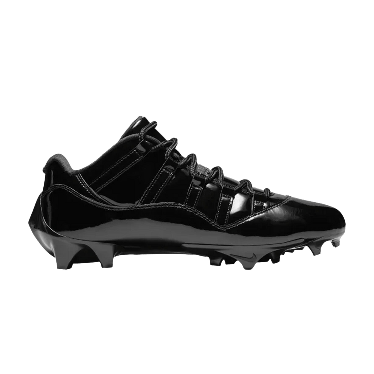 Air Jordan 11 Low TD 'Black' — Black/Metallic Silver-Anthracite