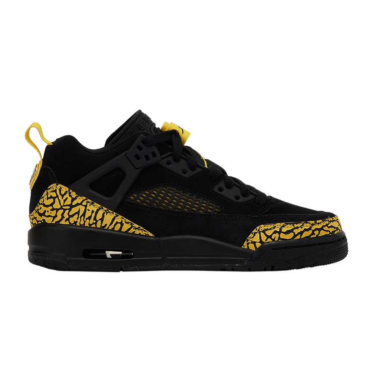 Air Jordan Spizike Low GS 'Black Speed Yellow' — Black/Speed Yellow