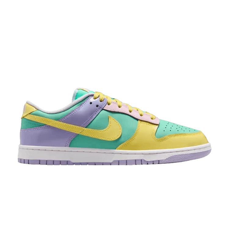 Nike Dunk Low 'Easter' 2026 — Emerald Rise/Yellow Pulse-Hydrangeas-White-Pink Foam