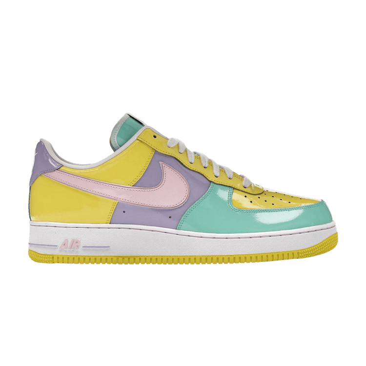 Nike Air Force 1 Low 'Easter' 2026 — Yellow Pulse/Pink Foam-Hydrangeas-Emerald Rise-White
