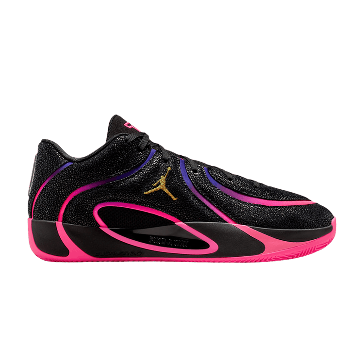 Air Jordan Tatum 4 Lea PF 'Smooth Soul Volume 2' — Black/Hyper Pink/Fierce Purple