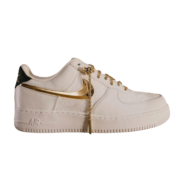 Victor Solomon x Nike Air Force 1 Low 'Sunset Strip' — White/Metallic Gold-Black
