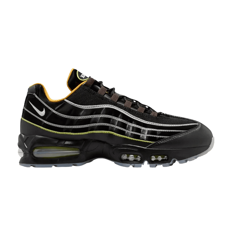 Nike Air Max 95 'Big Bubble - Korea' — Black/Gold Leaf-Pear-White