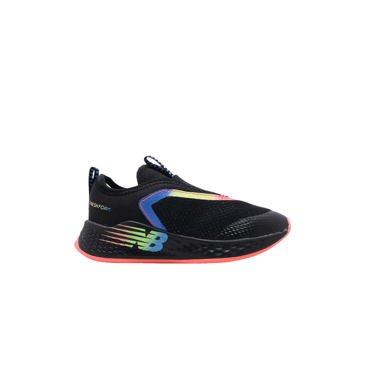 New Balance FST v2 Toddler Wide 'Rainbow Black' — Black/Multi