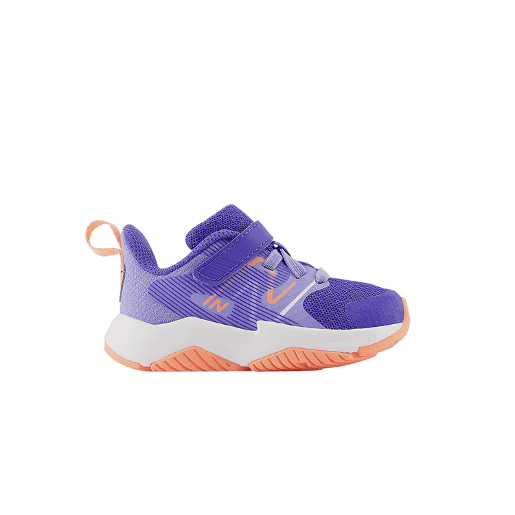 New Balance Rave Run v2 Bungee Lace Top Strap Toddler X-Wide 'Aura Galaxy Purple' — Aura/Galaxy Purple/Light Dragonfly