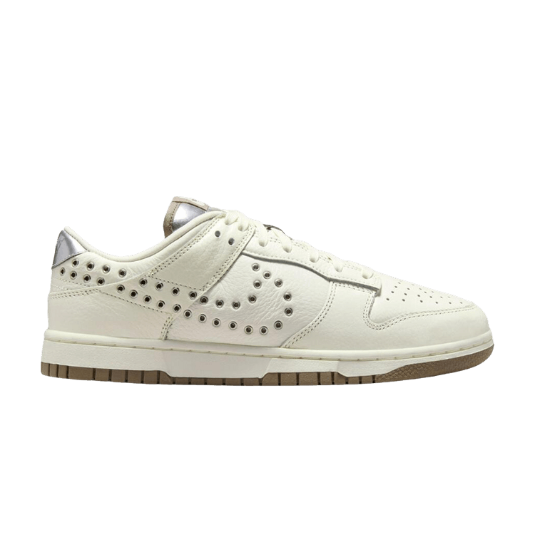 Nike Wmns Dunk Low 'Sail Metallic Silver Mink Brown' — Sail/Metallic Silver-Mink Brown