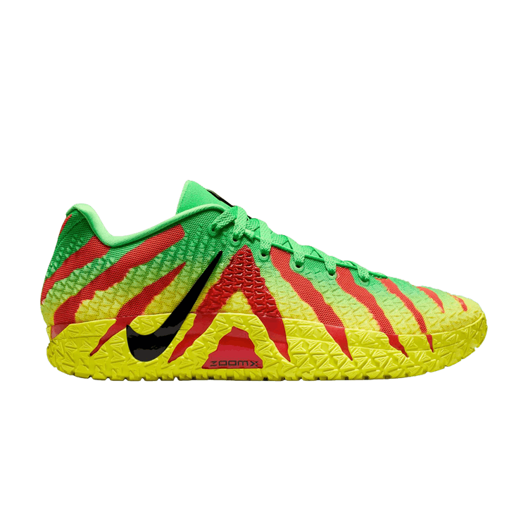 Jurassic Park x Nike Ja 3 EP 'Green Spark' — Green Spark/Black-University Red-Dynamic Yellow